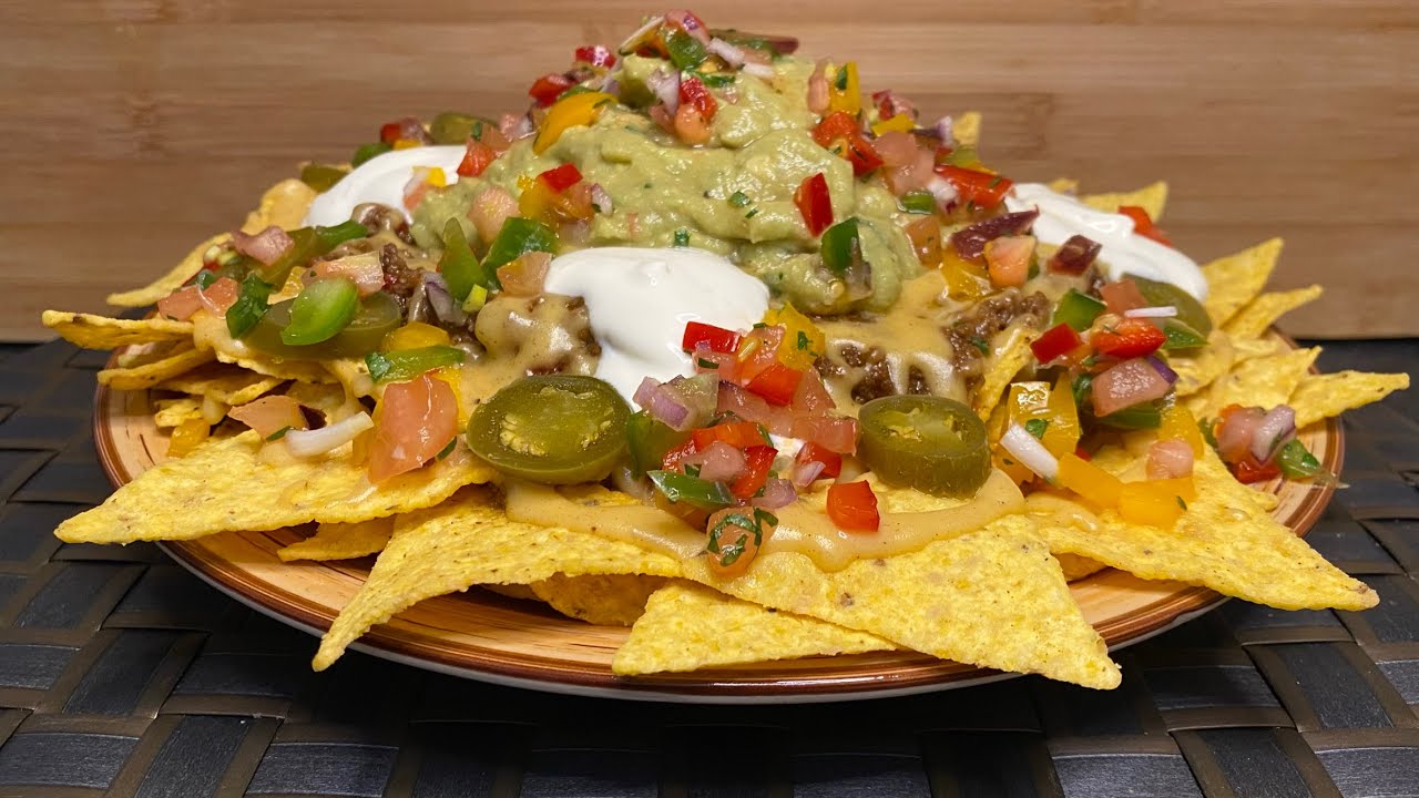 nachos con queso